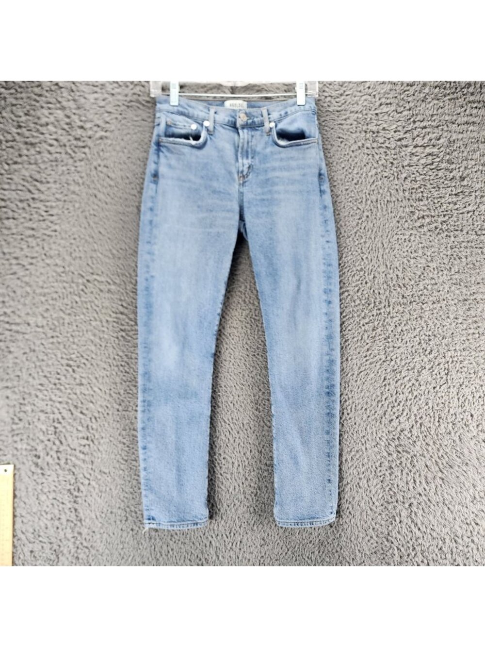 Agolde Jeans Womens 26 Blue Toni Stretch Denim Slim Straight